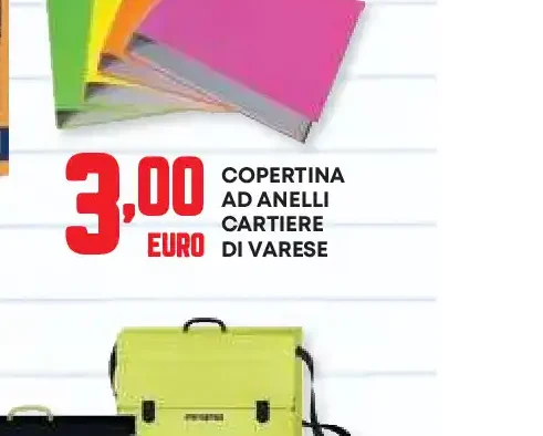 Copertina ad anelli cartiere diverse