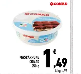 Mascarpone Conad