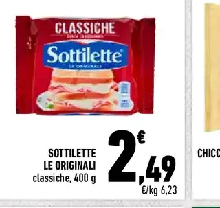 Sottilette Le Originali