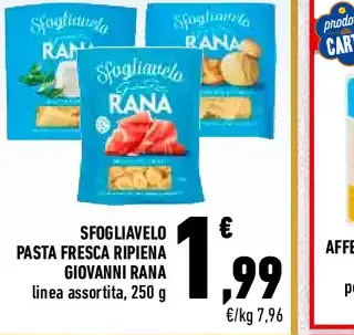 Pasta fresca ripiena Sfogliavelo Rana