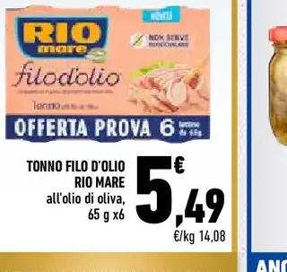 Tonno Filo d'Olio Rio Mare