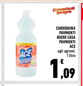 Candeggina pavimenti Ace