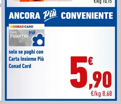 Reparto macelleria Conad Card