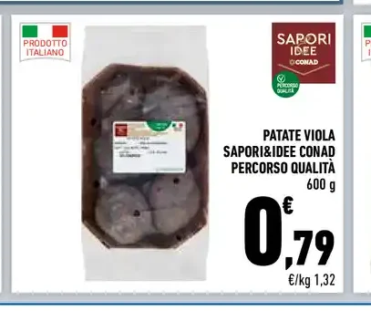Patate viola Sapori&Idee Conad
