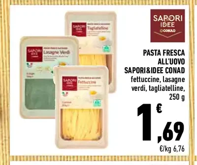 Pasta fresca all'uovo