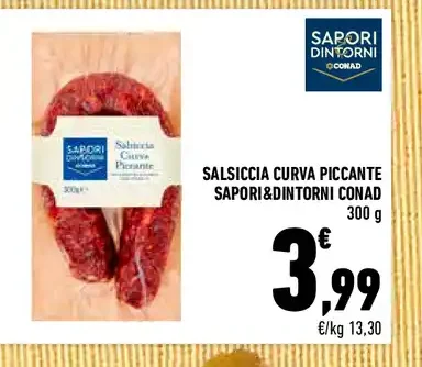 Salsiccia curva piccante