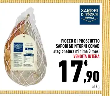 Fiocco di prosciutto