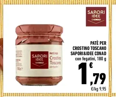 Paté per crostino toscano