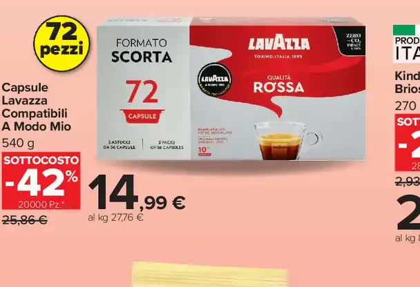 Capsule Lavazza compatibili A Modo Mio