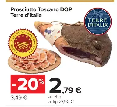 Prosciutto Toscano DOP