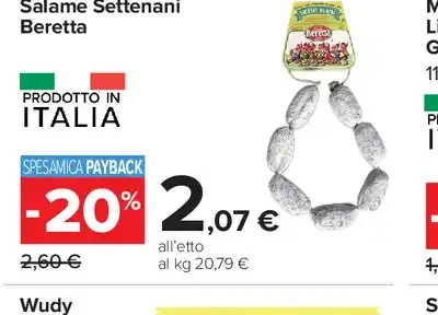 Salame Settenani Beretta