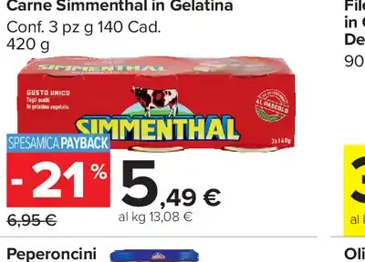 Carne Simmenthal in Gelatina