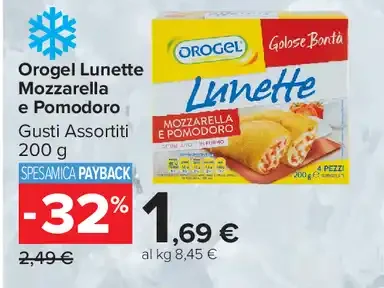 Lunette Mozzarella e Pomodoro