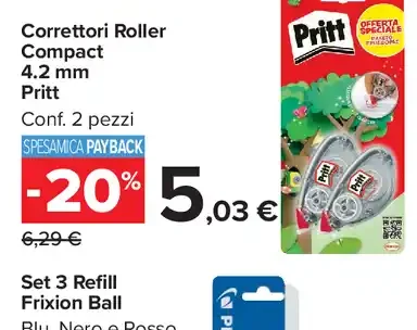 Correttori Roller Compact