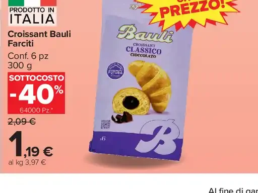 Croissant Bauli Farciti