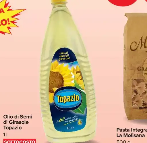Olio di semi di girasole Topazio