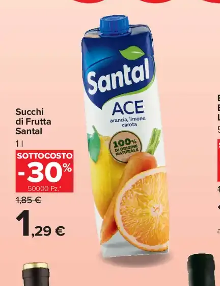 Succo di frutta ACE Santal