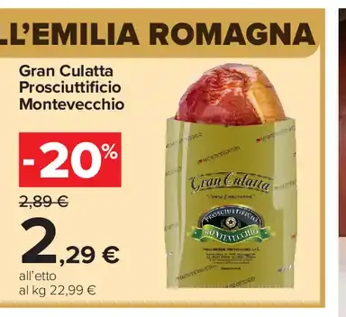 Gran Culatta Prosciuttificio Montevecchio