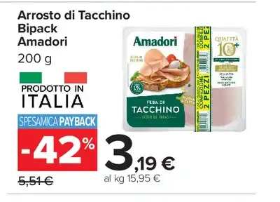 Arrosto di tacchino Bipack Amadori