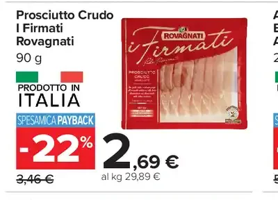 Prosciutto crudo I Firmati Rovagnati