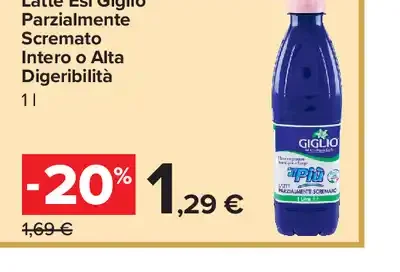 Latte ESL Giglio