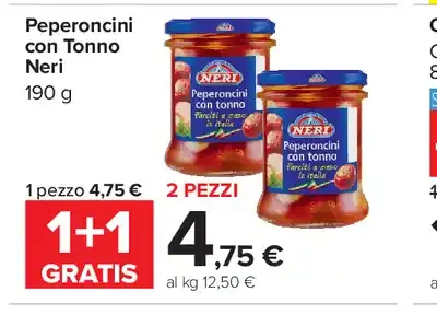 Peperoncini con tonno Neri