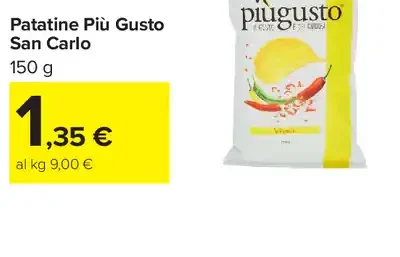 Patatine Più Gusto San Carlo