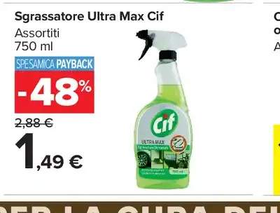 Sgrassatore Ultra Max Cif