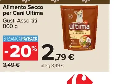 Alimento Secco per Cani Ultima