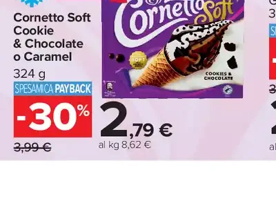 Cornetto Soft Cookie