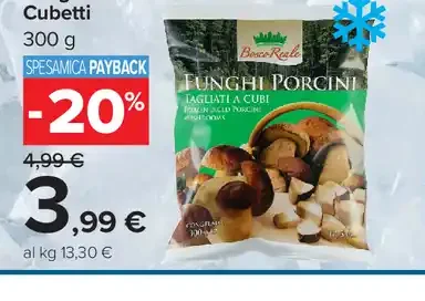 Funghi Porcini a Cubetti