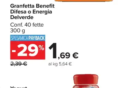 Granfetta Benefit Difesa o Energia Delverde