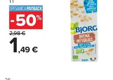 Latte d’Avena Integrale o Mandorla Intensa