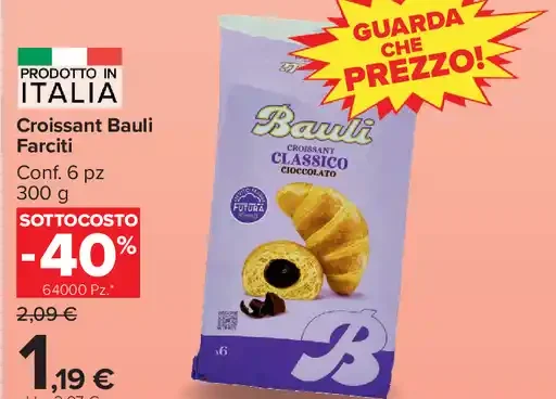 Croissant Bauli Farciti