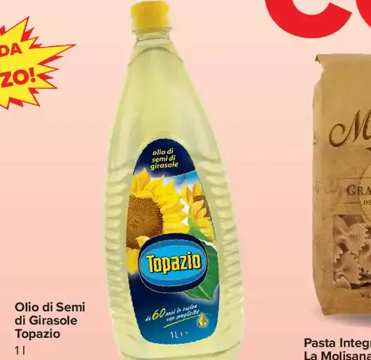 Olio di semi di girasole Topazio