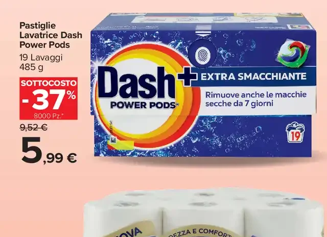 Pastiglie lavatrice Power Pods