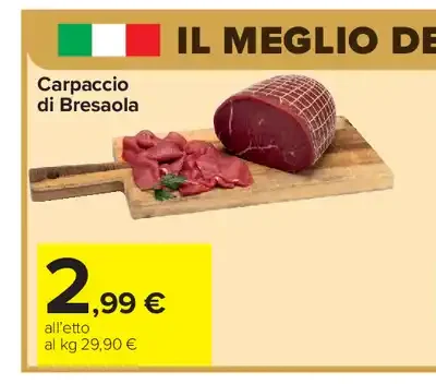 Carpaccio di Bresaola