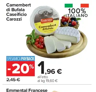 Camembert di Bufala Caseificio Carozzi