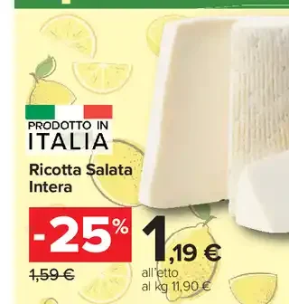 Ricotta Salata Intera