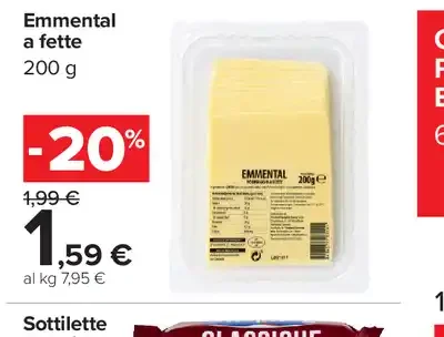 Emmental a fette