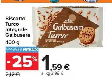Biscotto Turco Integrale Galbusera