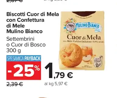 Biscotti Cuor di Mela Mulino Bianco