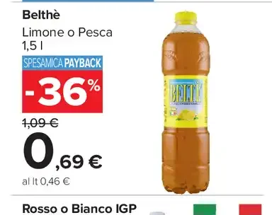 Belthè Limone o Pesca