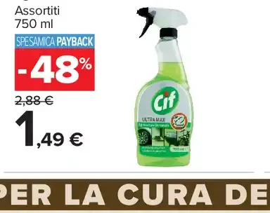 Sgrassatore Ultra Max Cif