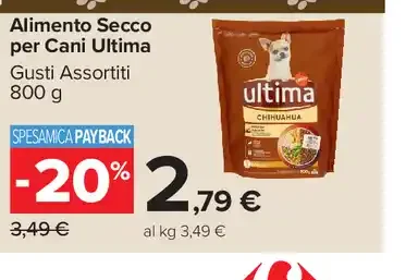 Alimento Secco per Cani Ultima