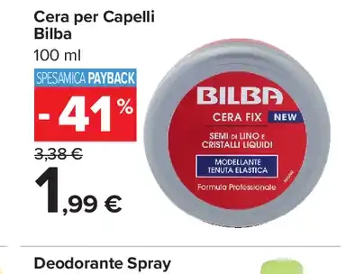 Cera per Capelli Bilba