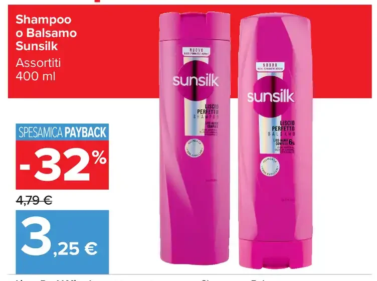 Shampoo o Balsamo Sunsilk
