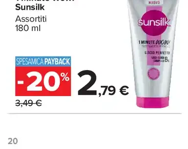 Trattamento Intensivo 1 Minute Wow Sunsilk