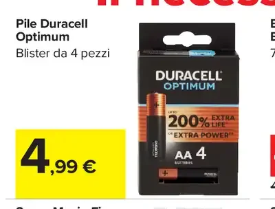 Pile Duracell Optimum