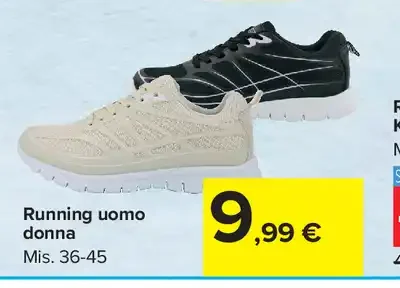 Running uomo donna